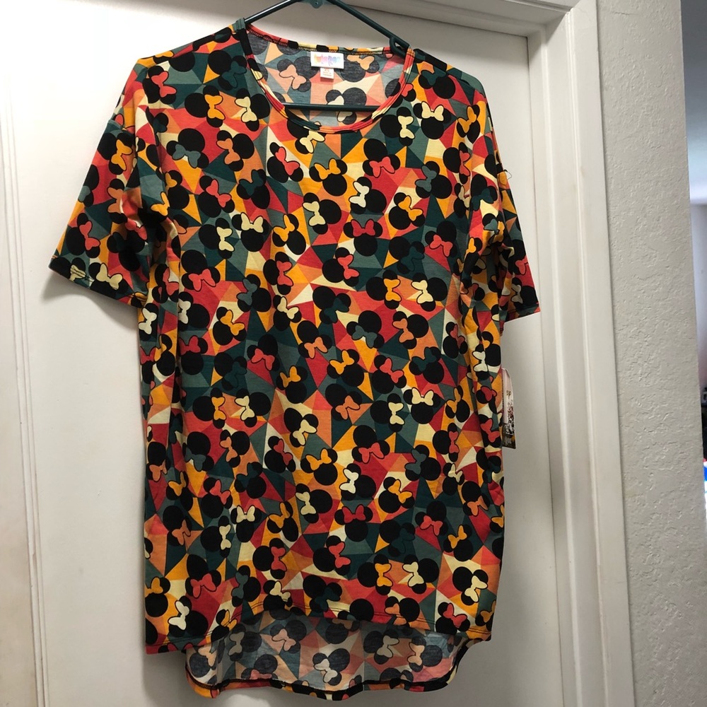NEW Lularoe Minnie Mouse Irma Top